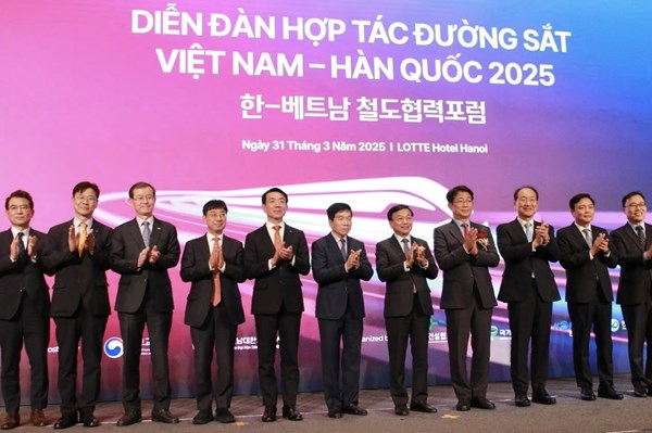 Hợp tác phát triển đường sắt giữa Việt Nam – Hàn Quốc