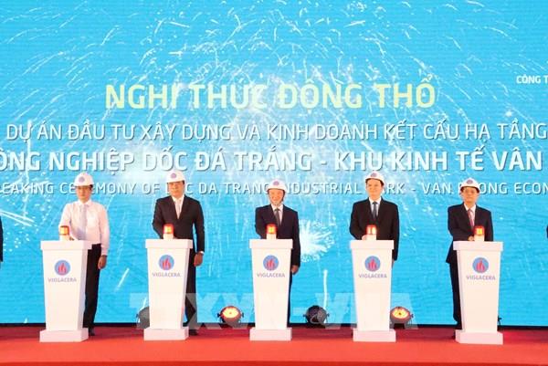 Khánh Hòa khởi công xây dựng Khu công nghiệp Dốc Đá Trắng
