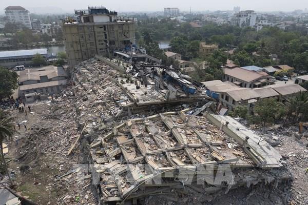 Động đất tại Myanmar: EU triển khai cầu hàng không nhân đạo