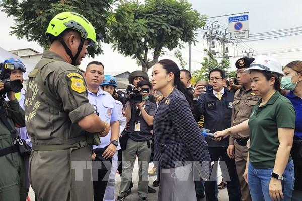 Động đất tại Myanmar: Thủ tướng Thái Lan thăm gia đình công nhân của vụ sập tòa nhà 30 tầng