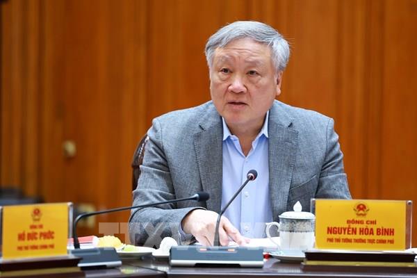 Phó Thủ tướng Thường trực Nguyễn Hòa Bình: Giải ngân nhanh nhưng phải đảm đảm chặt chẽ, đúng quy định