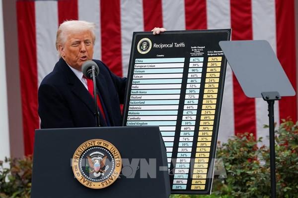 Tổng hợp sự kiện quốc tế nổi bật trong tuần qua ảnh (từ ngày 31/3-6/4/2025)