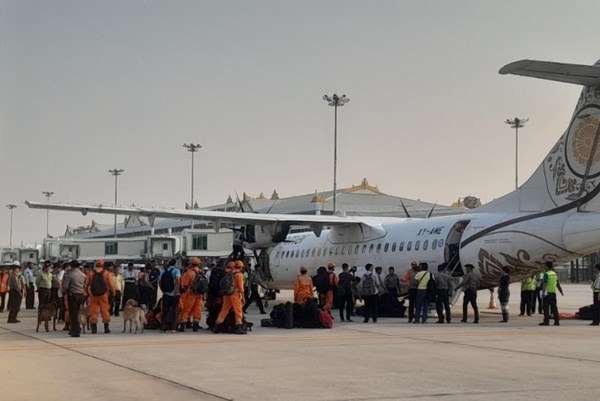 Sân bay quốc tế Mandalay của Myanmar hoạt động trở lại sau động đất