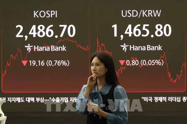 Chứng khoán toàn cầu chao đảo trong thứ Hai 