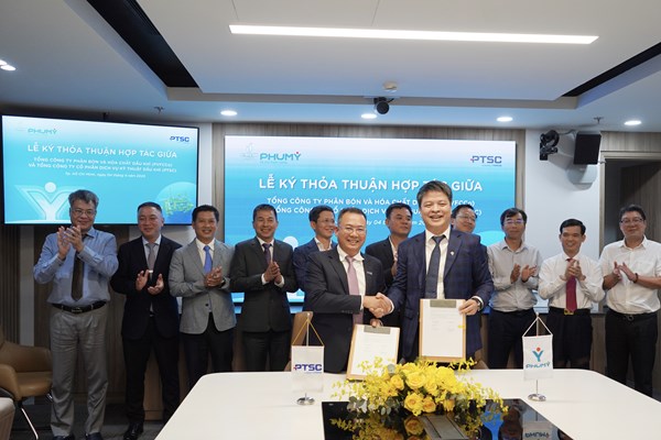 PVFCCo và PTSC hợp tác chiến lược trong chuỗi cung ứng phân bón – hóa chất