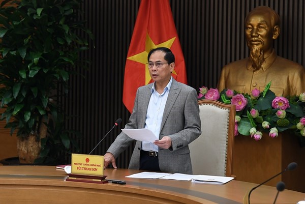 Họp Tổ công tác về hợp tác kinh tế, thương mại với Hoa Kỳ