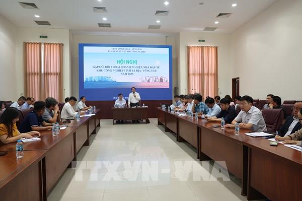 Bà Rịa-Vũng Tàu gặp gỡ, đối thoại doanh nghiệp, nhà đầu tư khu công nghiệp  