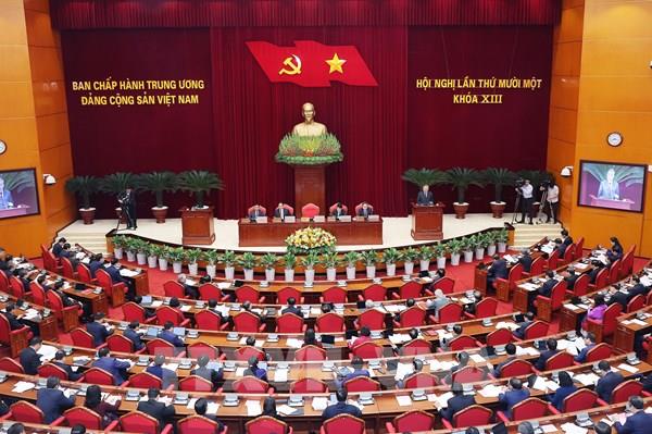 Khai mạc Hội nghị lần thứ 11 Ban Chấp hành Trung ương Đảng khóa XIII