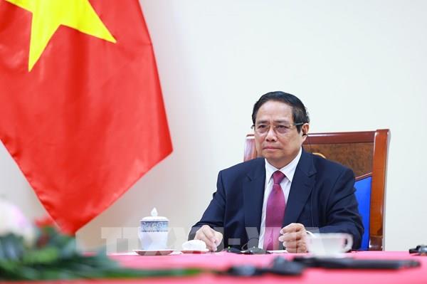 Thủ tướng Phạm Minh Chính điện đàm với Thủ tướng New Zealand Christopher Luxon