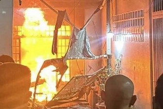 Tiền Giang: Cháy nhà trong đêm, 4 người tử vong