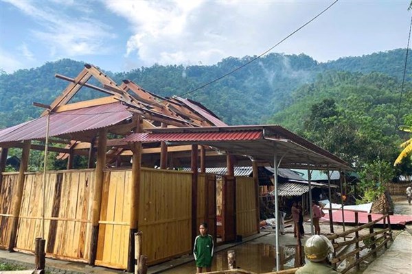 Thiên tai gây nhiều thiệt hại tại các địa phương