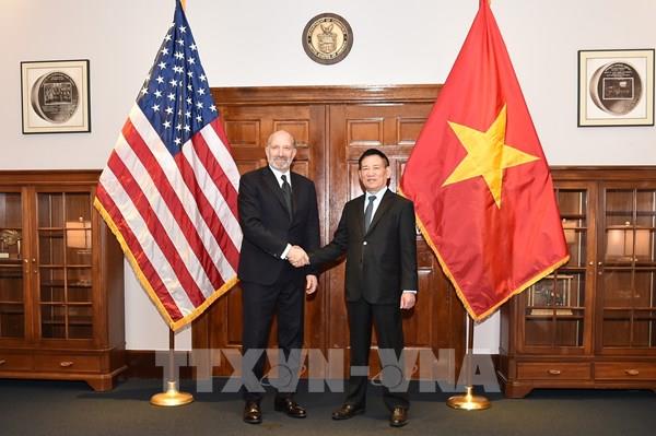 Các hoạt động của Phó Thủ tướng Hồ Đức Phớc trong khuôn khổ chuyến thăm và việc tại Hoa Kỳ