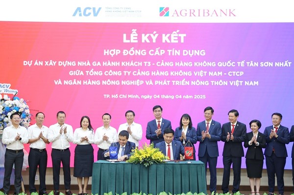 Agribank và ACV ký kết hợp đồng cấp tín dụng triển khai dự án trọng điểm quốc gia