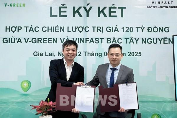 Triển khai lắp đặt 3.000 trụ sạc ô tô điện VinFast ở Tây Nguyên