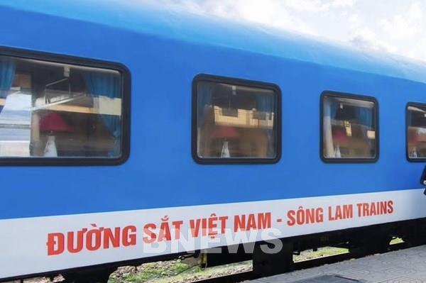 Ra mắt đoàn tàu chất lượng cao sông Lam tuyến Hà Nội - Vinh từ ngày 22/4