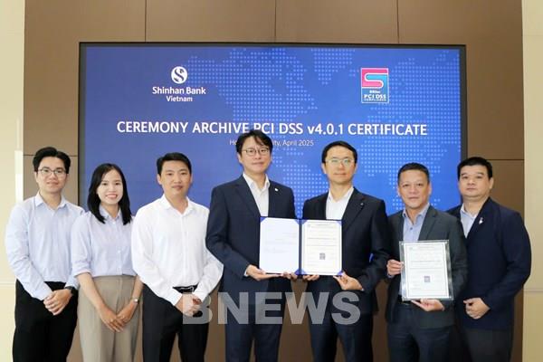 Ngân hàng nước ngoài đầu tiên tại Việt Nam đạt chứng nhận bảo mật PCI-DSS 4.0.1 