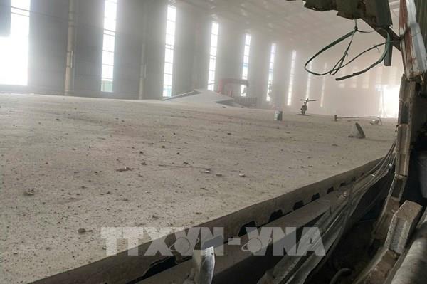 Vụ sập nhà xưởng ở Bình Dương: Tạm giữ hình sự hai người liên quan