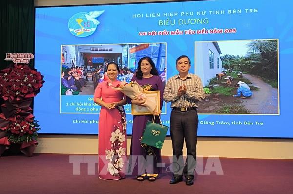 Phụ nữ Bến Tre lan tỏa tinh thần đoàn kết, giúp đỡ nhau phát triển kinh tế