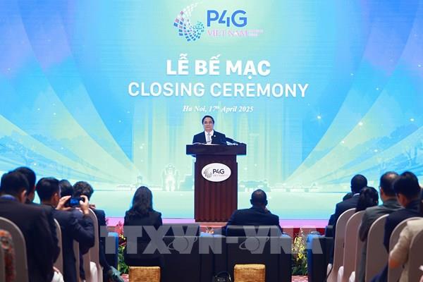 Thủ tướng Phạm Minh Chính phát biểu bế mạc Hội nghị thượng đỉnh P4G lần thứ tư