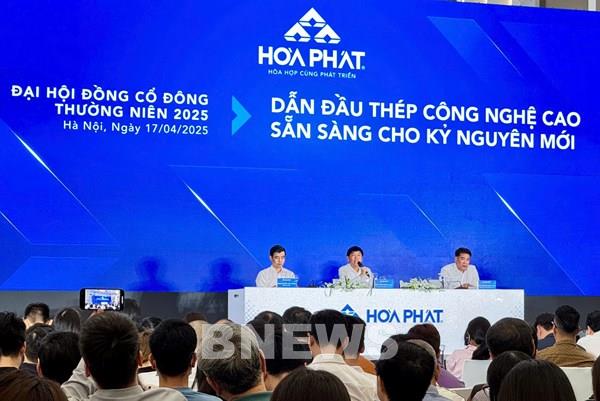 Hòa Phát giữ nguyên mục tiêu 15.000 tỷ đồng lợi nhuận sau thuế