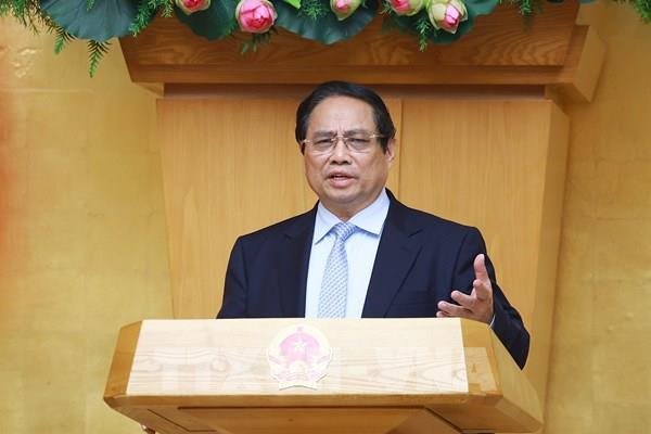 Thủ tướng Phạm Minh Chính: Các luật phải cụ thể, thể chế hóa toàn bộ các chủ trương của Đảng