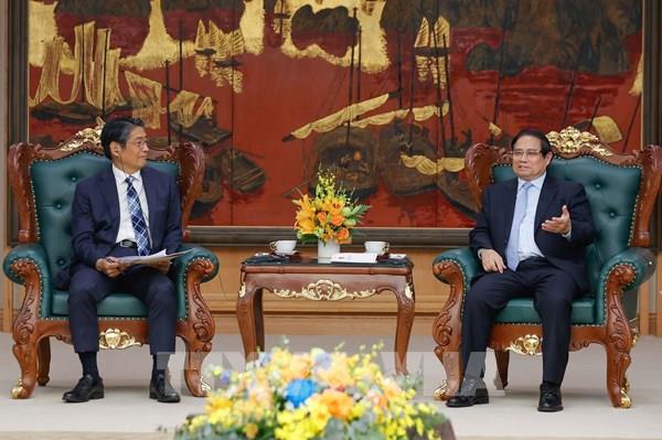 Thủ tướng Phạm Minh Chính tiếp Đại sứ Nhật Bản tại Việt Nam