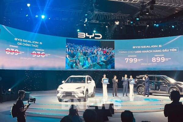 BYD chính thức ra mắt Sealion 6 – SUV DM-i Super Hybrid đầu tiên tại Việt Nam