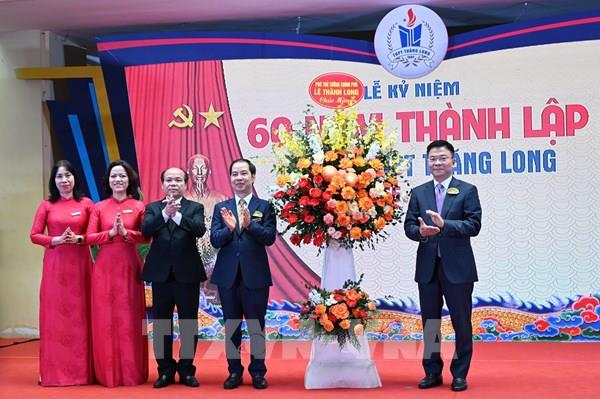 Lễ kỷ niệm 60 năm thành lập ngôi trường “dạy tốt, học tốt” của Thủ đô