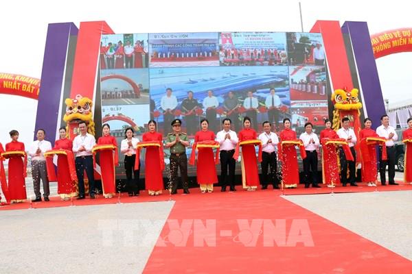 Thông xe, khánh thành nhiều dự án giao thông trọng điểm