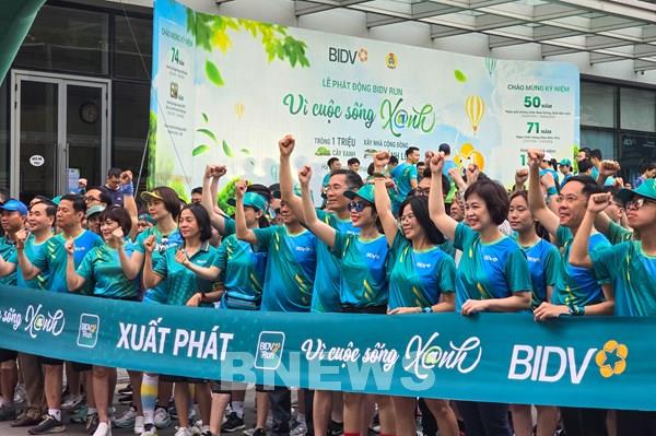 BIDV RUN - Vì cuộc sống Xanh, kiến tạo giá trị vững bền