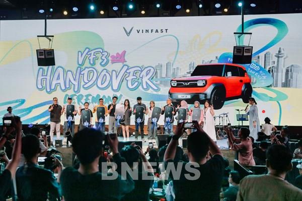 VinFast bàn giao 400 ô tô điện tại Indonesia chỉ sau 2 tháng mở bán