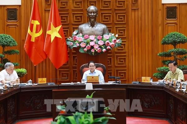 Thủ tướng Phạm Minh Chính chủ trì họp Thường trực Chính phủ về các vấn đề thương mại với Hoa Kỳ