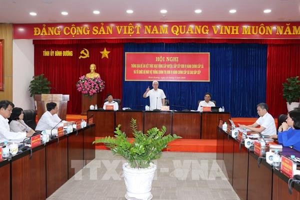 Sau sắp xếp, bộ máy hành chính ở Bình Dương gọn đến mức nào?