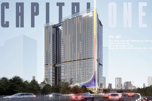 Vinaconex rót 3.900 tỷ đồng xây Tổ hợp cao cấp Capital One tại Hà Nội