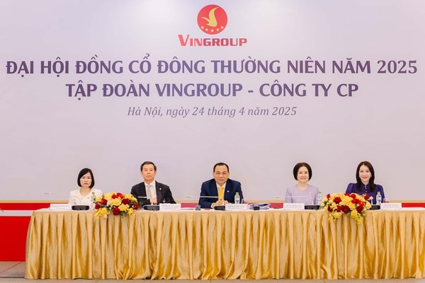 Vingroup đặt mục tiêu 300.000 tỷ đồng doanh thu năm 2025