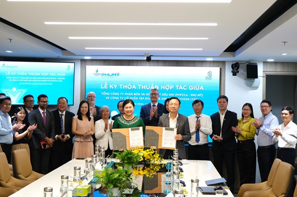 PVFCCo và TGS hợp tác phát triển chuỗi giá trị Amoniac xanh