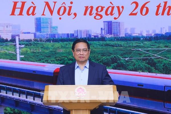 Thủ tướng: Triển khai các dự án đường sắt "thần tốc, thần tốc hơn nữa; táo bạo, táo bạo hơn nữa"