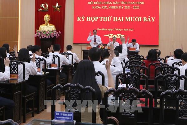 Nam Định thông qua chủ trương sắp xếp đơn vị hành chính