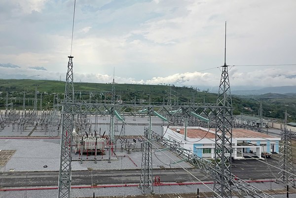 Đóng điện kỹ thuật nhiều công trình trạm biến áp và đường dây 110kV tại Bến Tre