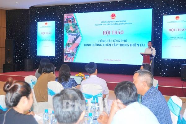 Ứng phó thiên tai: Sống còn nhờ dinh dưỡng đúng cách