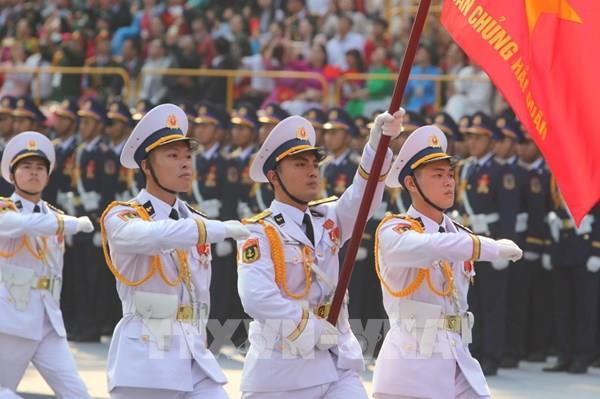 Hình ảnh Lễ diễu binh, diễu hành kỷ niệm 50 năm Ngày Giải phóng miền Nam, thống nhất đất nước