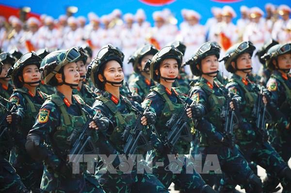 Hơn 7.000 cán bộ, chiến sĩ lần đầu hợp luyện diễu binh, diễu hành chuẩn bị cho A80