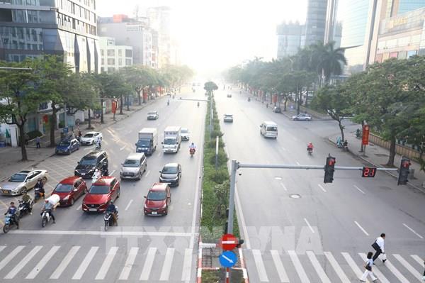 Giao thông Hà Nội ngày 2/5 thông thoáng