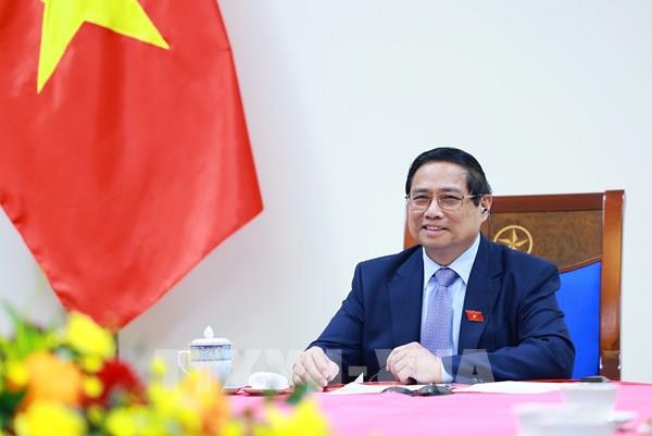 Thủ tướng Phạm Minh Chính điện đàm với Thủ tướng Australia