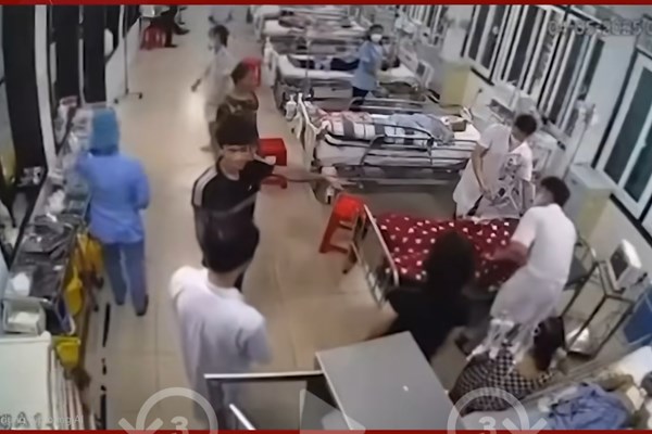 Xác minh, làm rõ vụ người nhà bệnh nhân hành hung nhân viên y tế