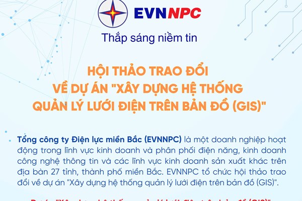 Xây dựng hệ thống quản lý lưới điện trên bản đồ (GIS)