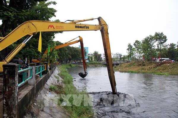 Vướng mặt bằng, dự án 17.000 tỷ đồng cải tạo rạch Xuyên Tâm thi công chậm