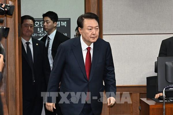 Cựu Tổng thống Yoon Suk Yeol lần đầu xuất hiện công khai tại phiên tòa hình sự