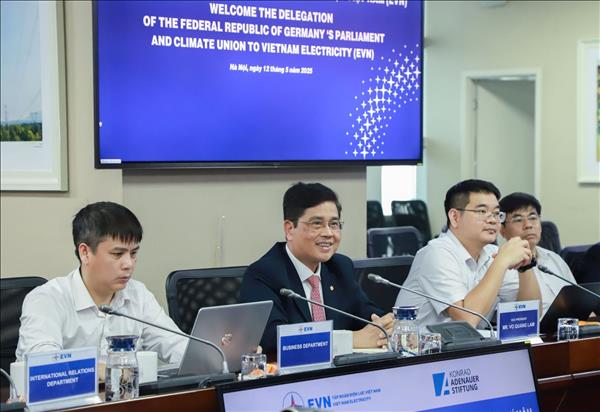 EVN thúc đẩy hợp tác năng lượng với các nước