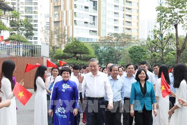 Tổng Bí thư Tô Lâm: Thúc đẩy đổi mới sáng tạo, chuyển đổi số trong trường học